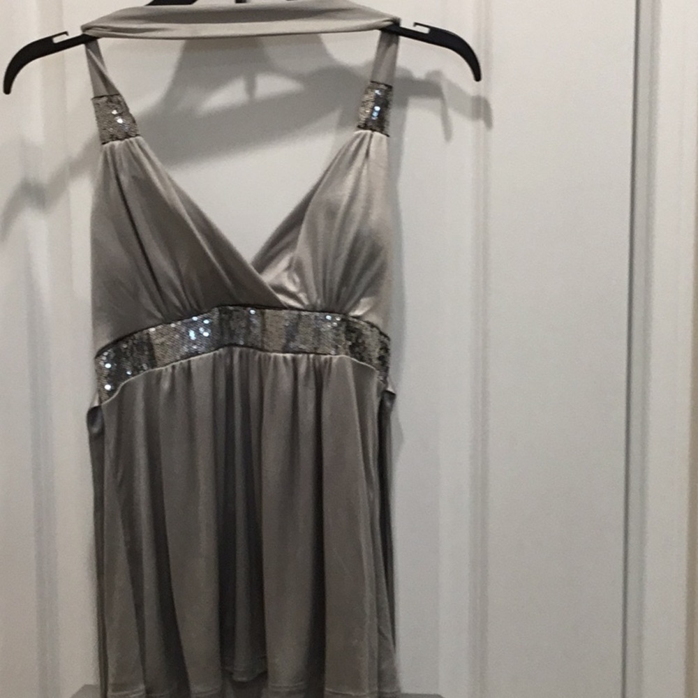 A’Gaci Silver top, Size Small